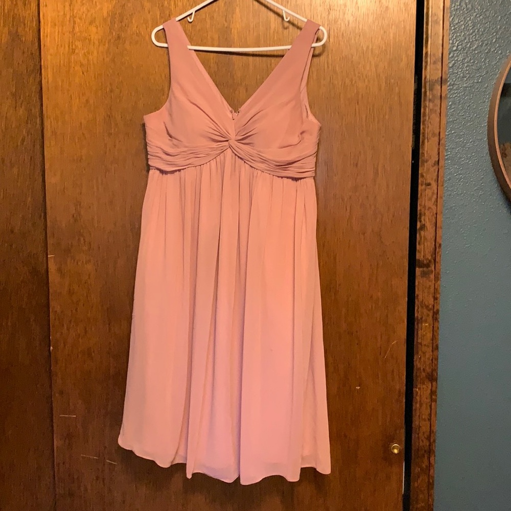 Azazie maternity bridesmaid dress!